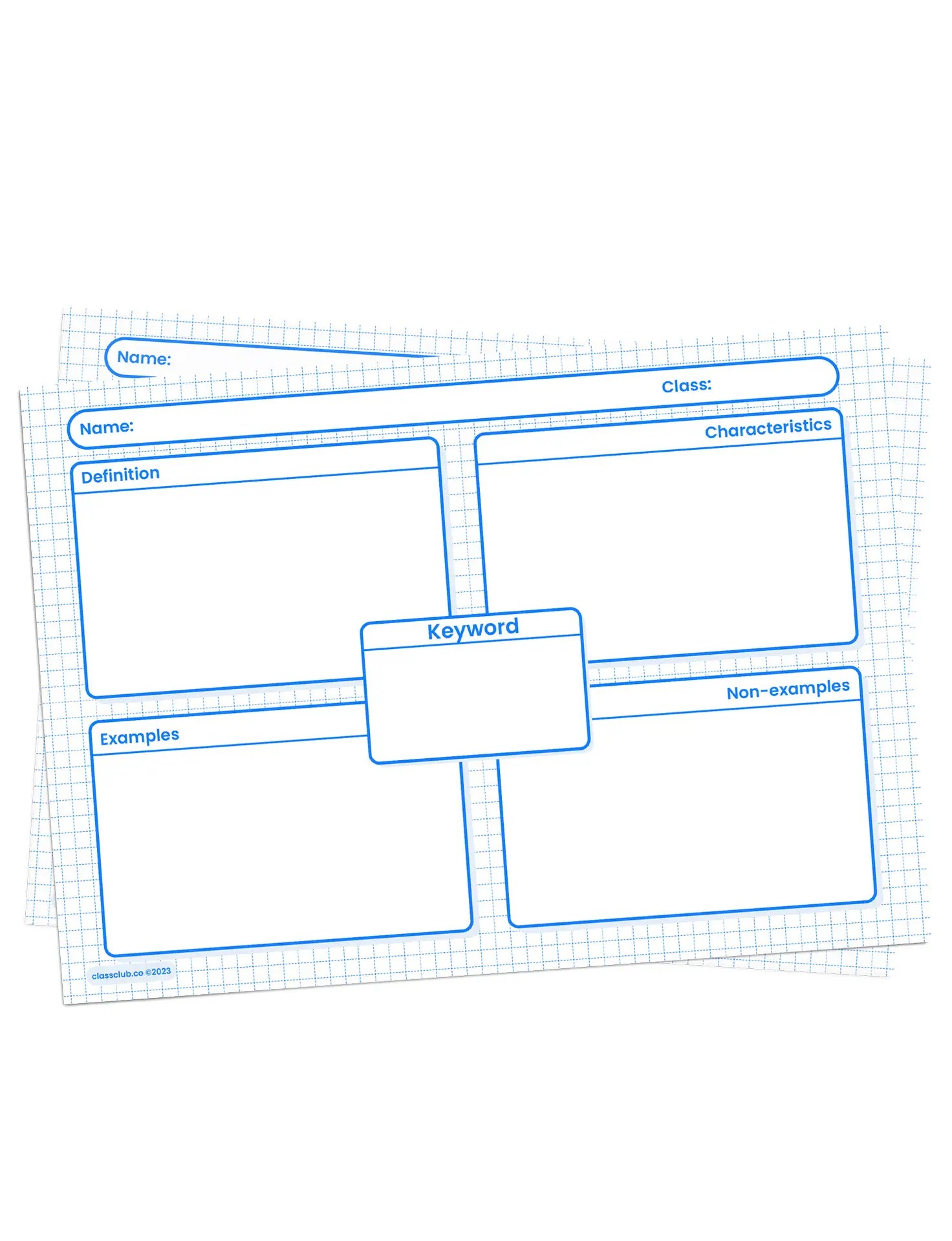 Frayer model template