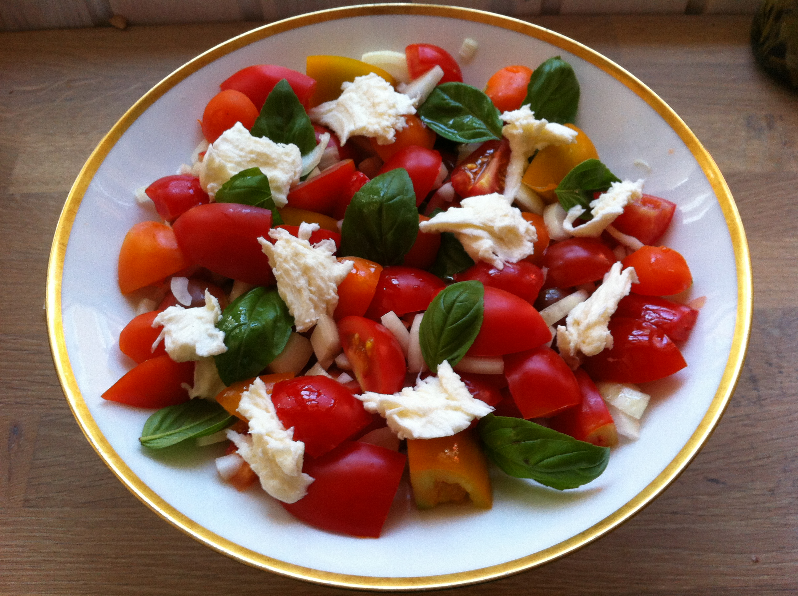 Tomatsalat til buffet