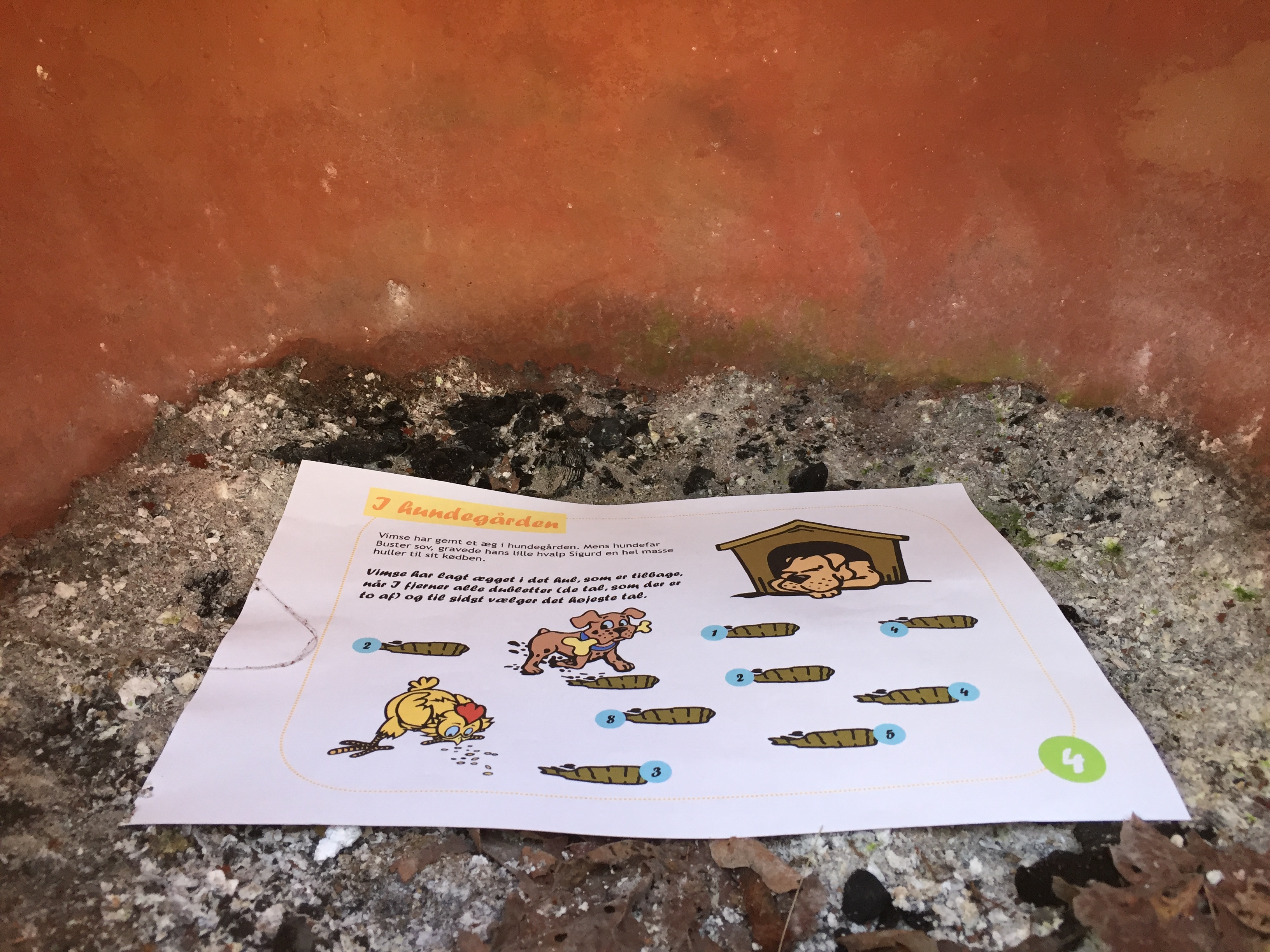 Posten er gemt et beskidt sted