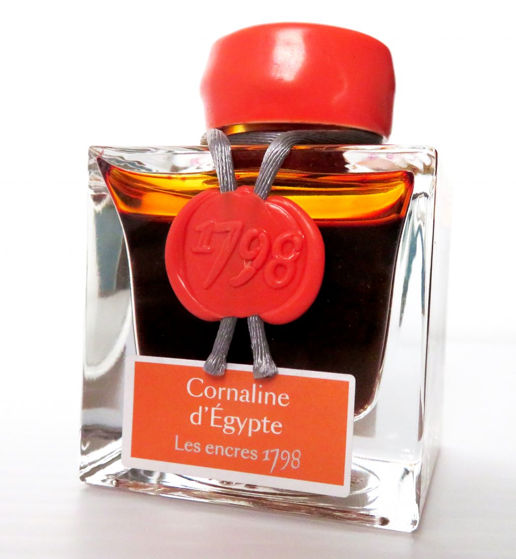 Cornaline d'Egypte Fountain Pen Ink Review - Doodlewash®