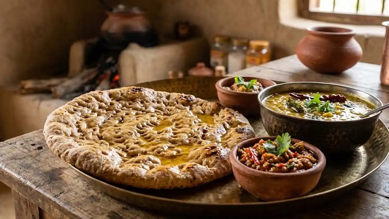 Rajasthani Khoba Roti