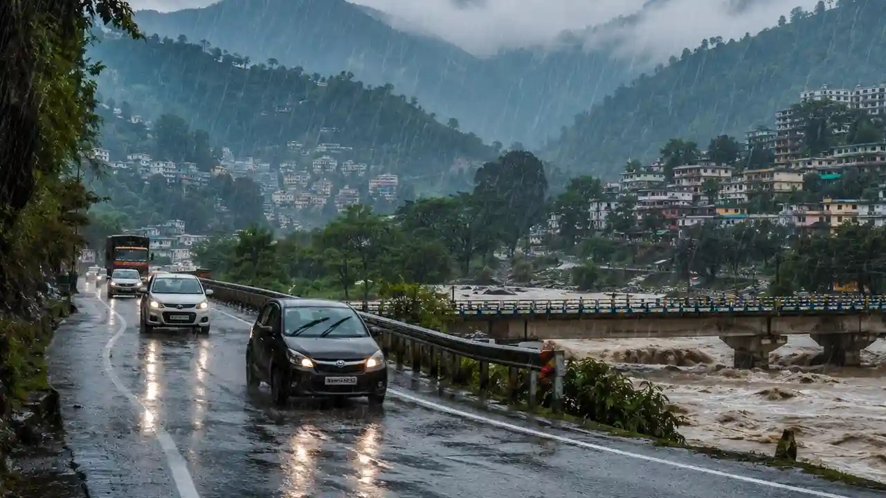 Uttarakhand Weather Update : पौड़ी, पिथौरागढ़ और बागेश्वर में आज भारी बारिश की चेतावनी, भूस्खलन का भी खतरा