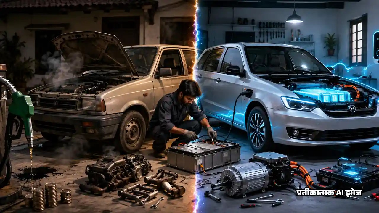 Delhi EV Retrofitting Policy : पुरानी कार इलेक्ट्रिक में बदलेगी, ₹2 लाख खर्च पर मिलेगी ₹50,000 की सरकारी छूट