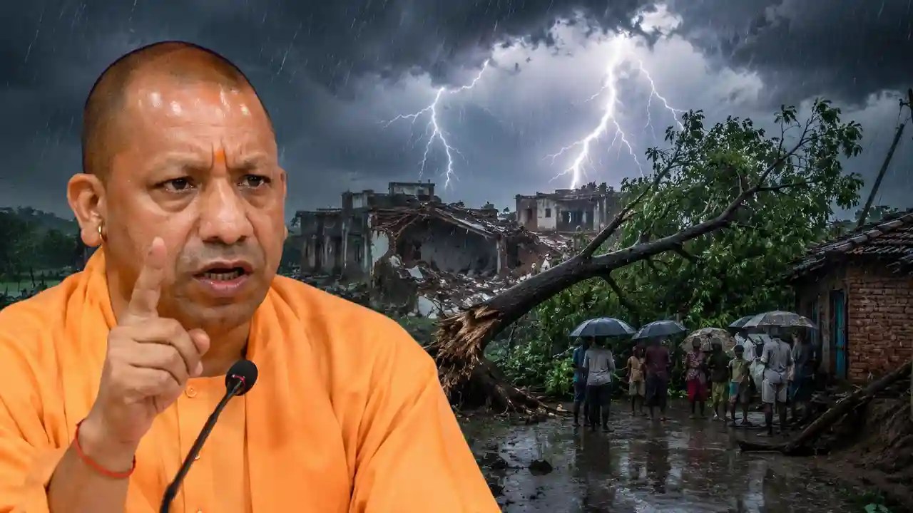 UP Weather : यूपी में बारिश-आकाशीय बिजली से तबाही, सीएम योगी ने सुनाया 24 घंटे में मुआवजा देने का फरमान