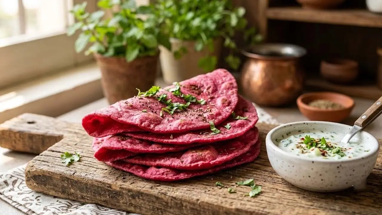 Beetroot Roti Recipe