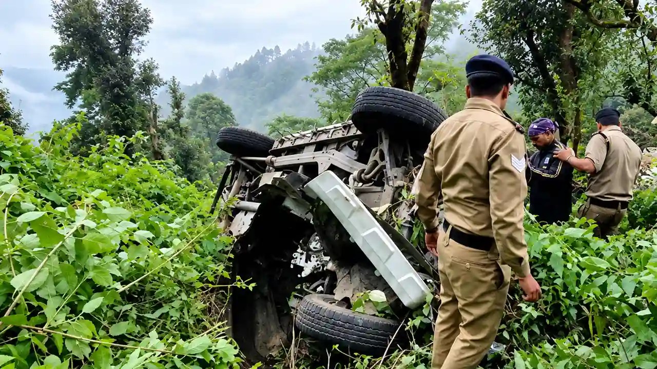 Mussoorie Car Accident