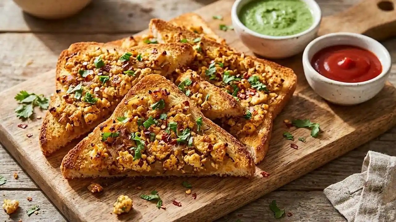 Paneer Toast Recipe