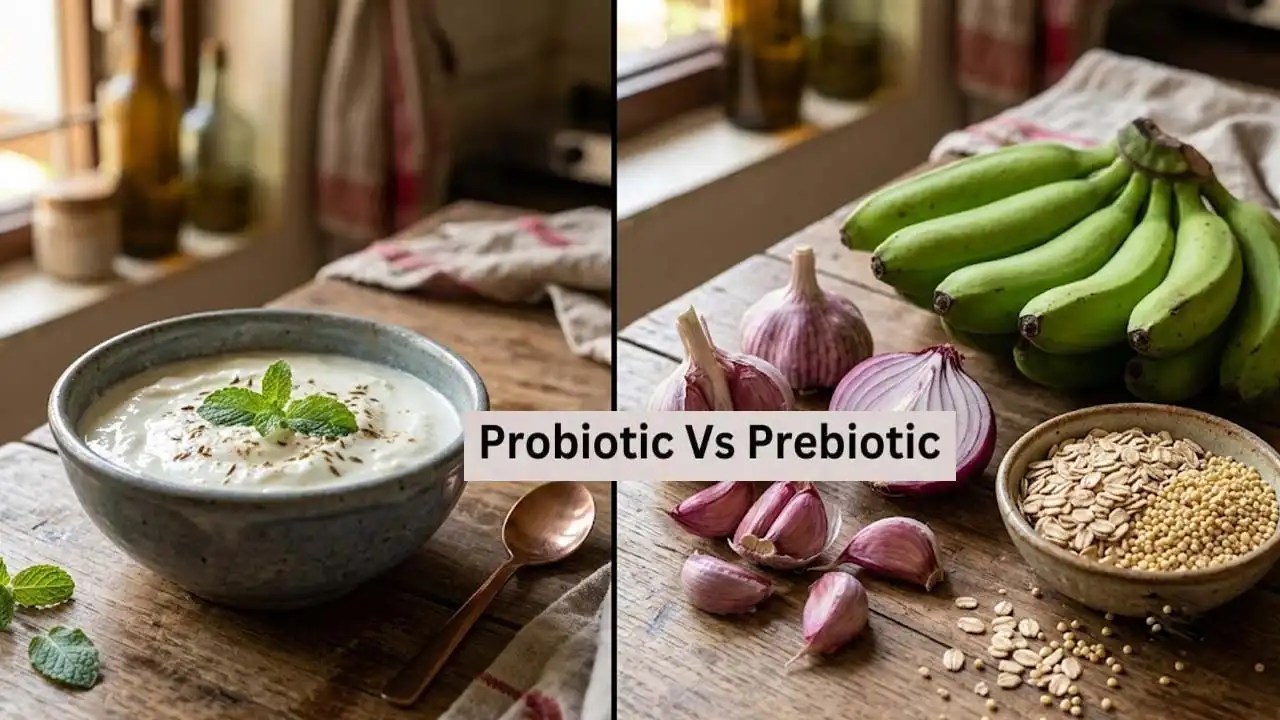 Prebiotic vs Probiotic