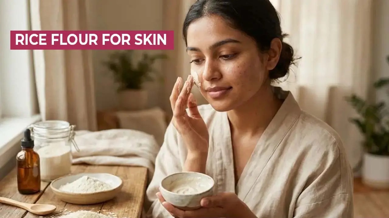 Rice Flour Beauty Hacks : महंगे फेशियल छोड़िए, चावल के आटे का यह सीक्रेट बदल देगा आपकी रंगत Rice Flour Beauty Hacks : महंगे फेशियल छोड़िए, चावल के आटे का यह सीक्रेट बदल देगा आपकी रंगत