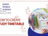 How To Create A Study Timetable