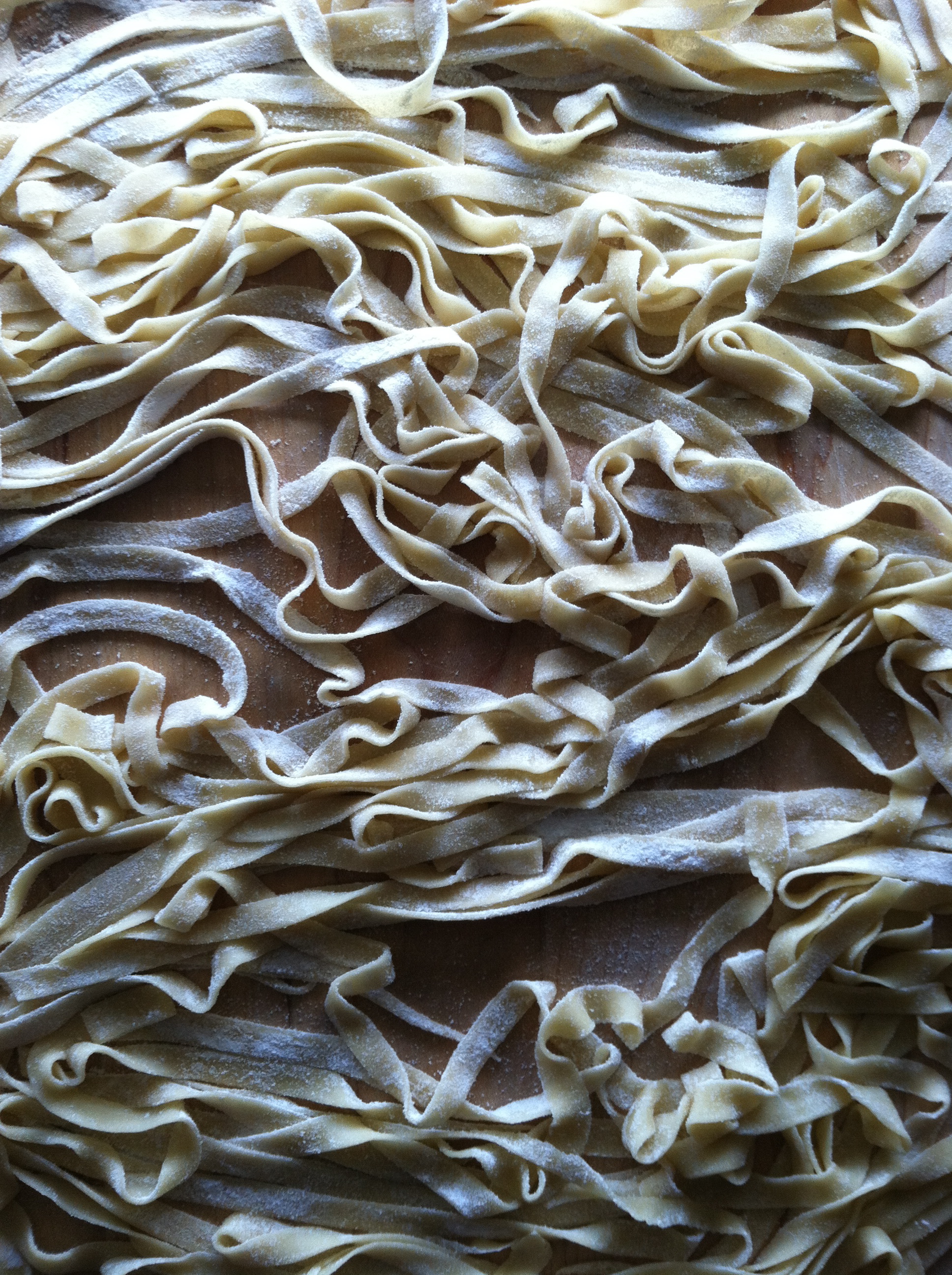 Fresh egg pasta