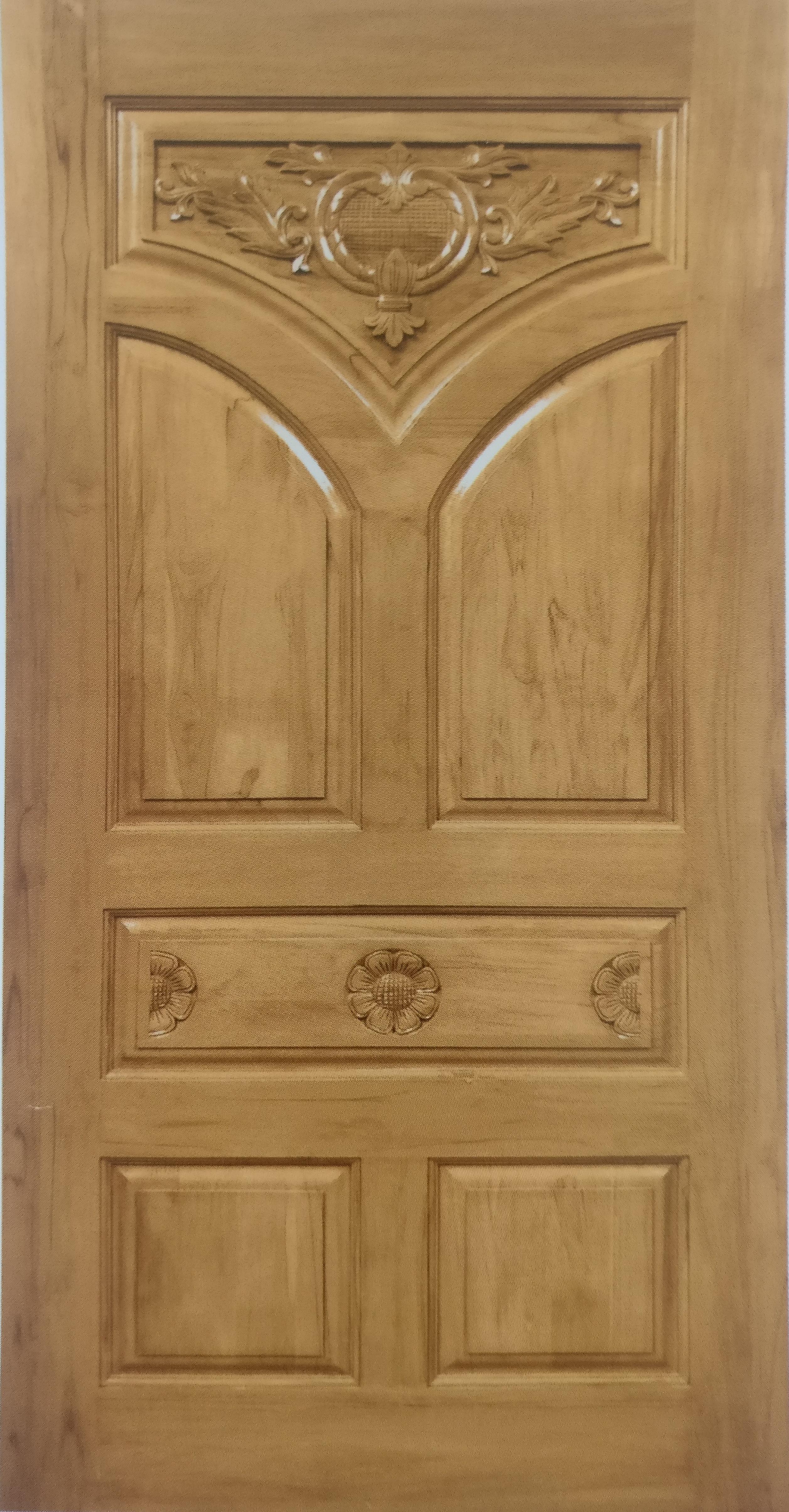 Solid Wood Burma Teak Doors M P Patel Co Doors Frames Plywood Store