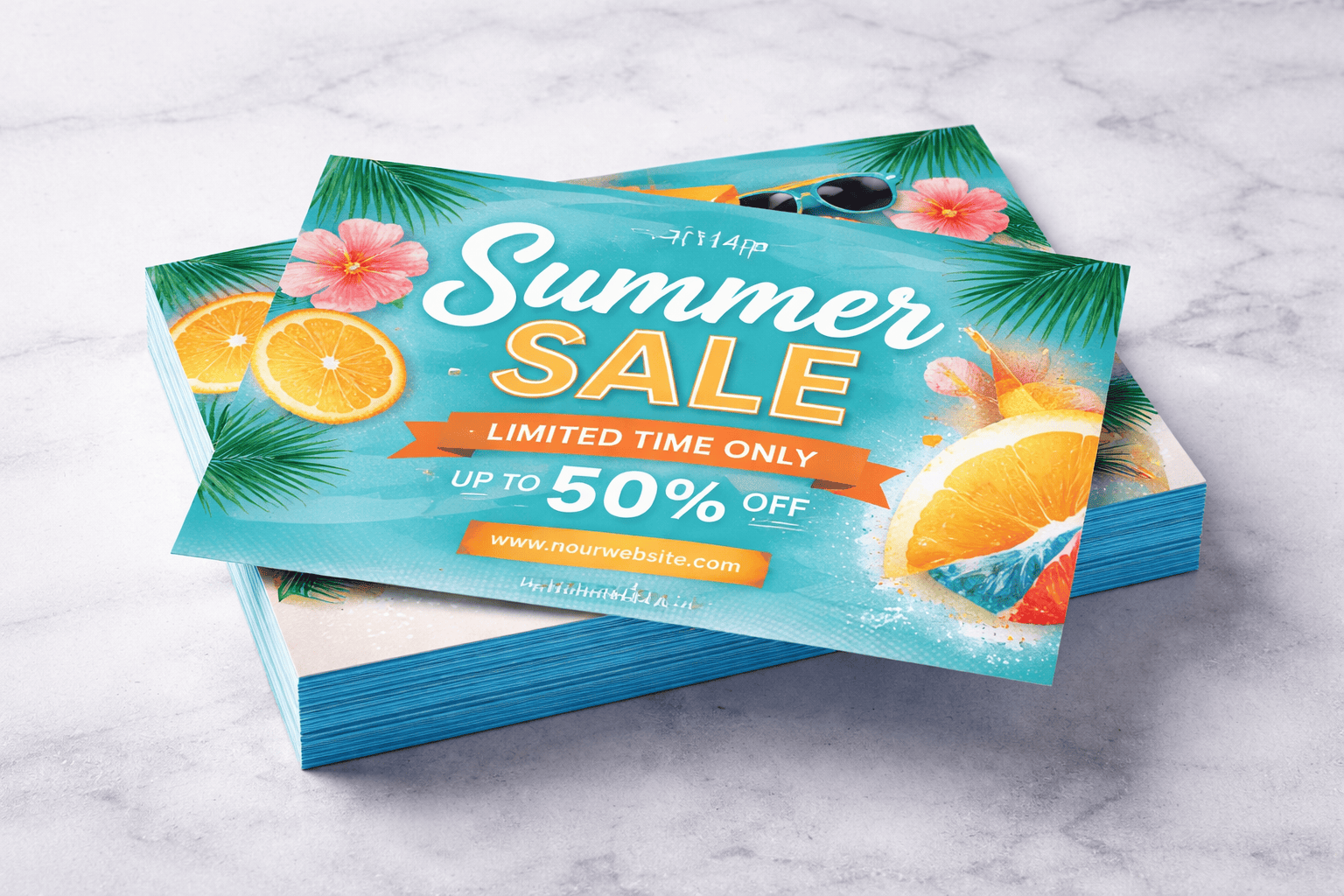 Custom full-color postcards printed in Detroit by Doorstep Printing