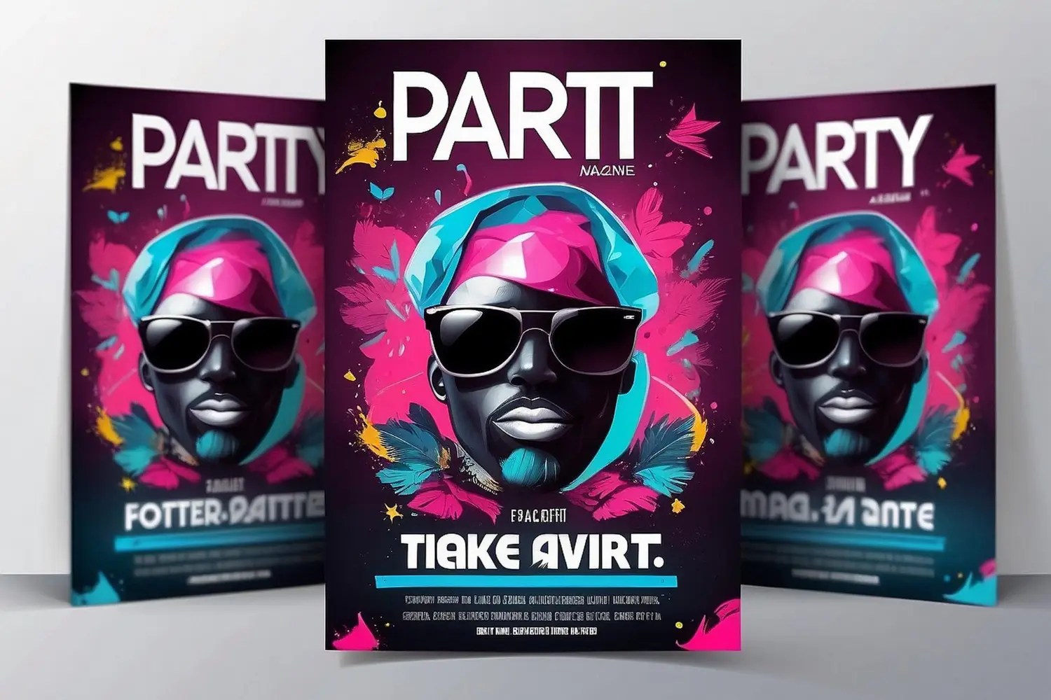 Custom club and party flyers printed in Detroit by Doorstep Printing