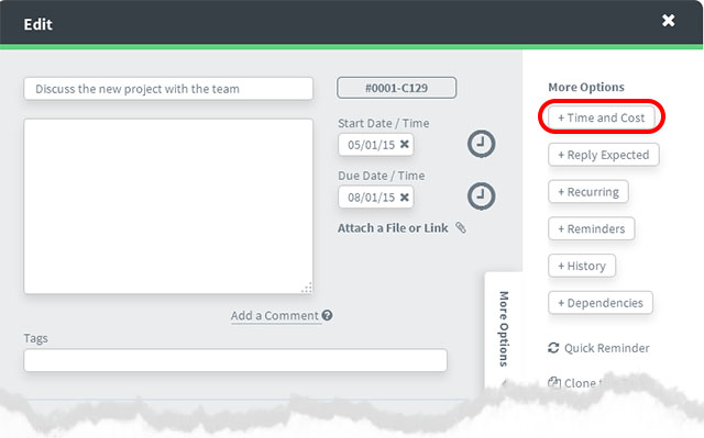 Time And Cost Task Pop Up Dooster Task And Project Manager - Ocean Backgrounds - Professional Desktop Collection