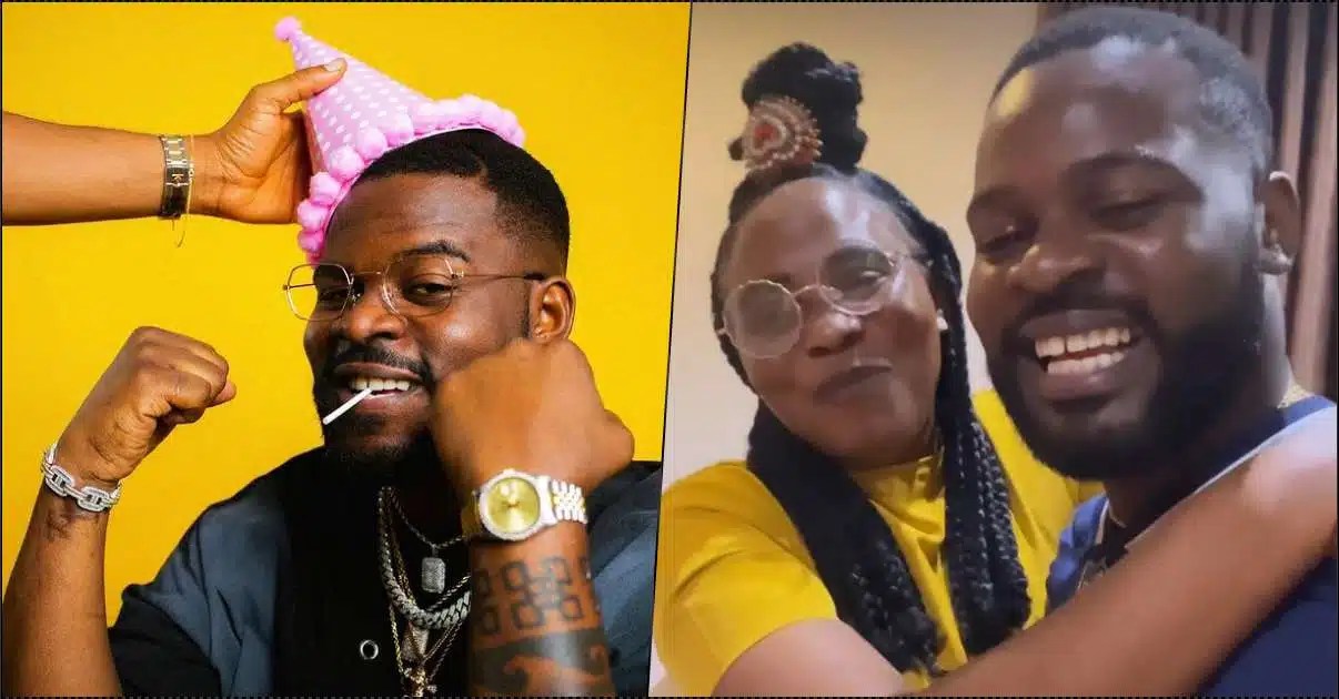“I want a real wife not baby mama” — Falz’s mother celebrates son on birthday with special request (Video)