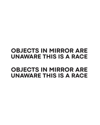 Objects in Mirror (Pair)