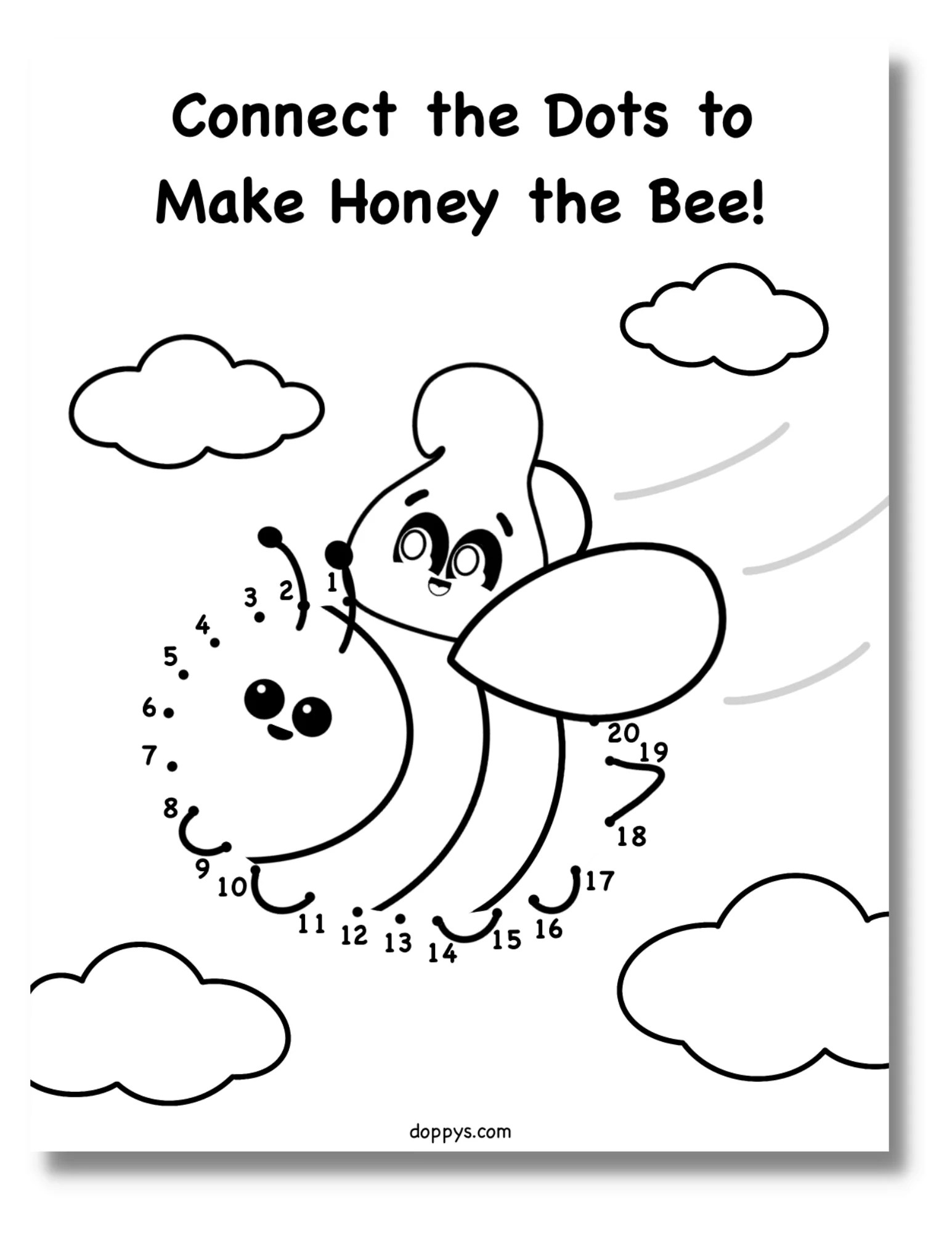 Printable Dot To Dot Coloring Pages 2025