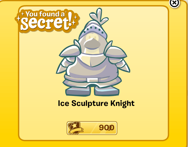 Ice Sculpture Knight