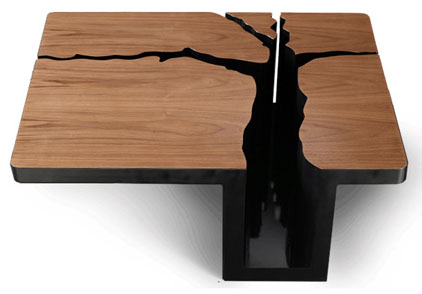 Simply Elegant Extruded Tree Coffee Table Design Designs Ideas On Dornob