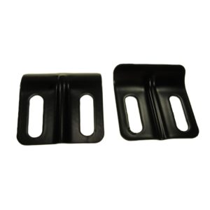 Reinforced bracket with grooves / Support renforci avec encavure (noir)