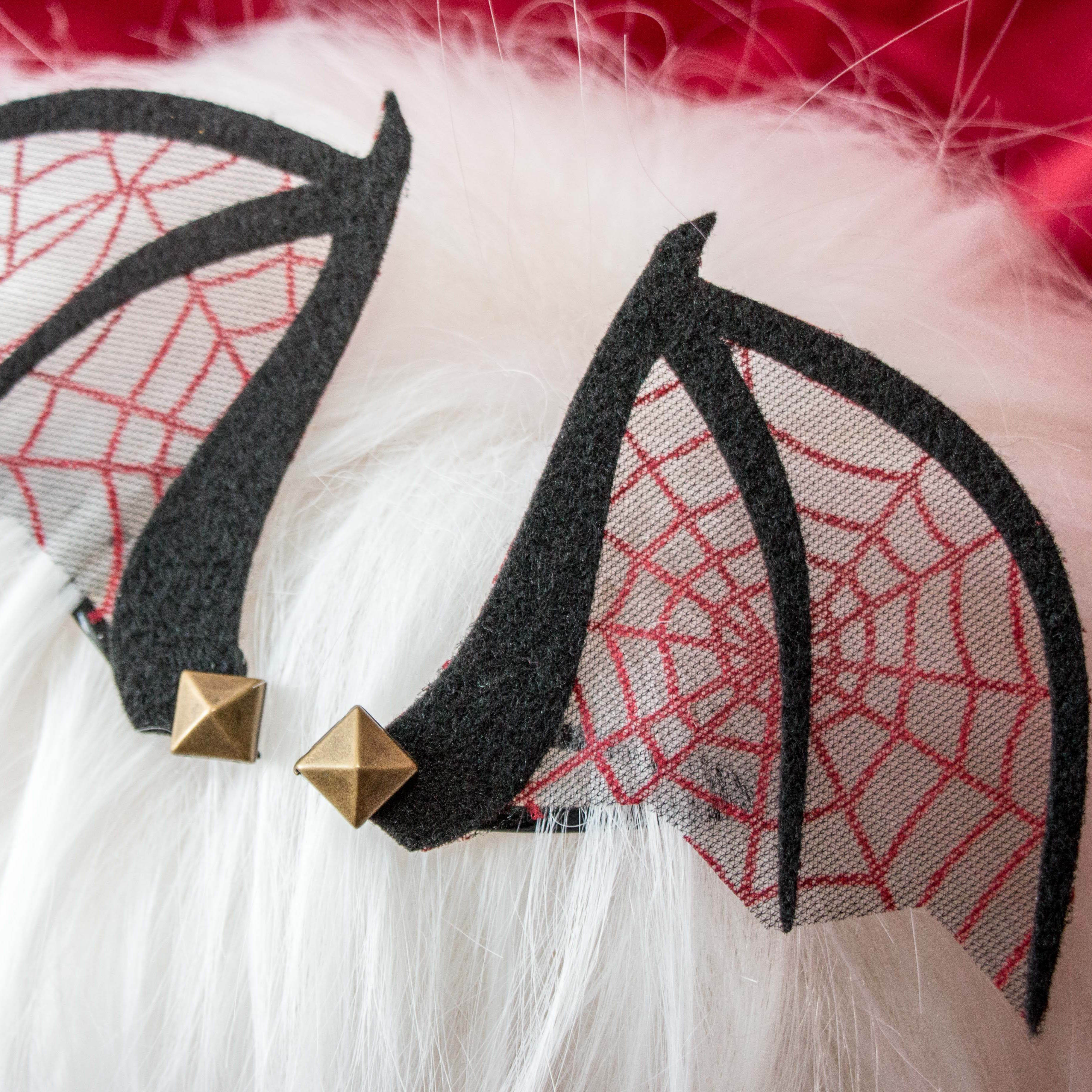 Cute Bat Wing Hair Clips - More colors available!