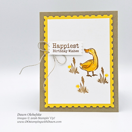 Notes of Spring Stamp Set: Product of the Month
