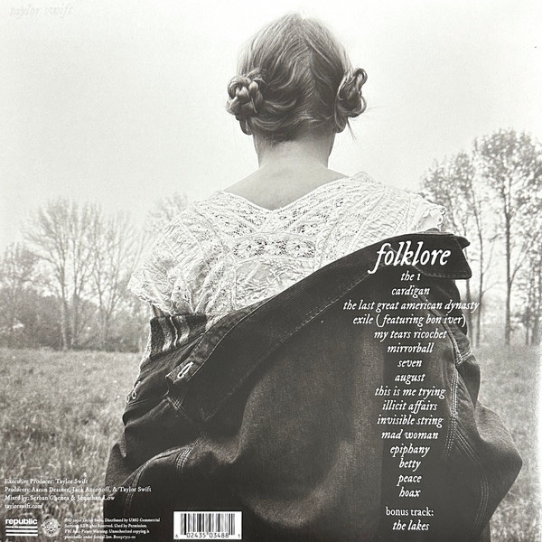 Taylor Swift - Folklore (2 Plak)