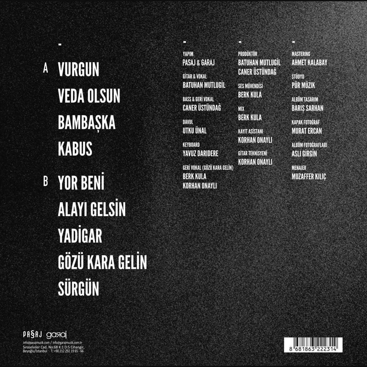 Batuhan Mutlugil - Yadigar Plak