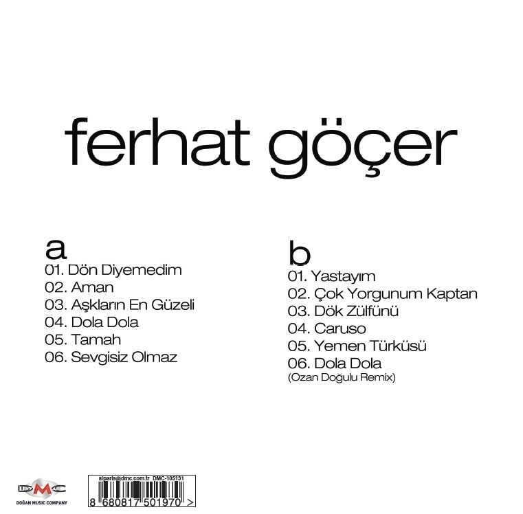 Ferhat Göçer - Ferhat Göçer Plak