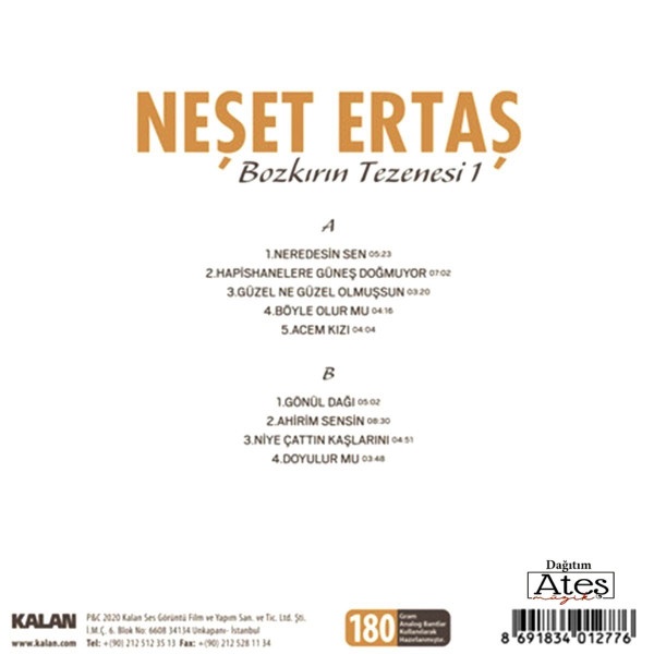 Neşet Ertaş - Bozkırın Tezenesi 1