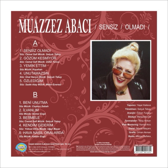 Muazzez Abacı - Sensiz Olmadı Plal