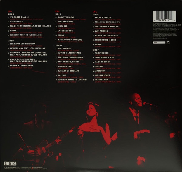 Amy Winehouse - At The Bbc (3 Lp) Plak