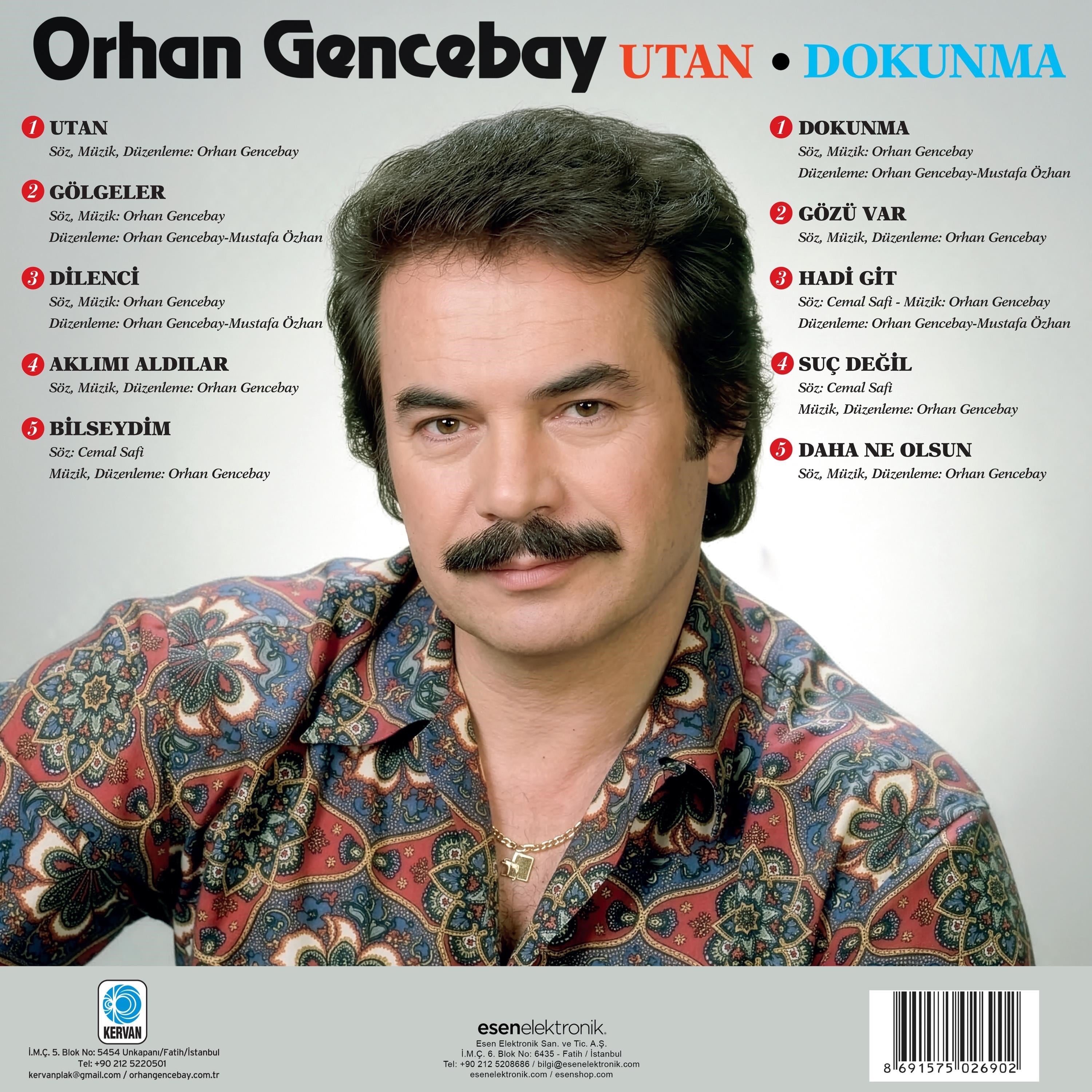 Orhan Gencebay - Utan•Dokunma Plak