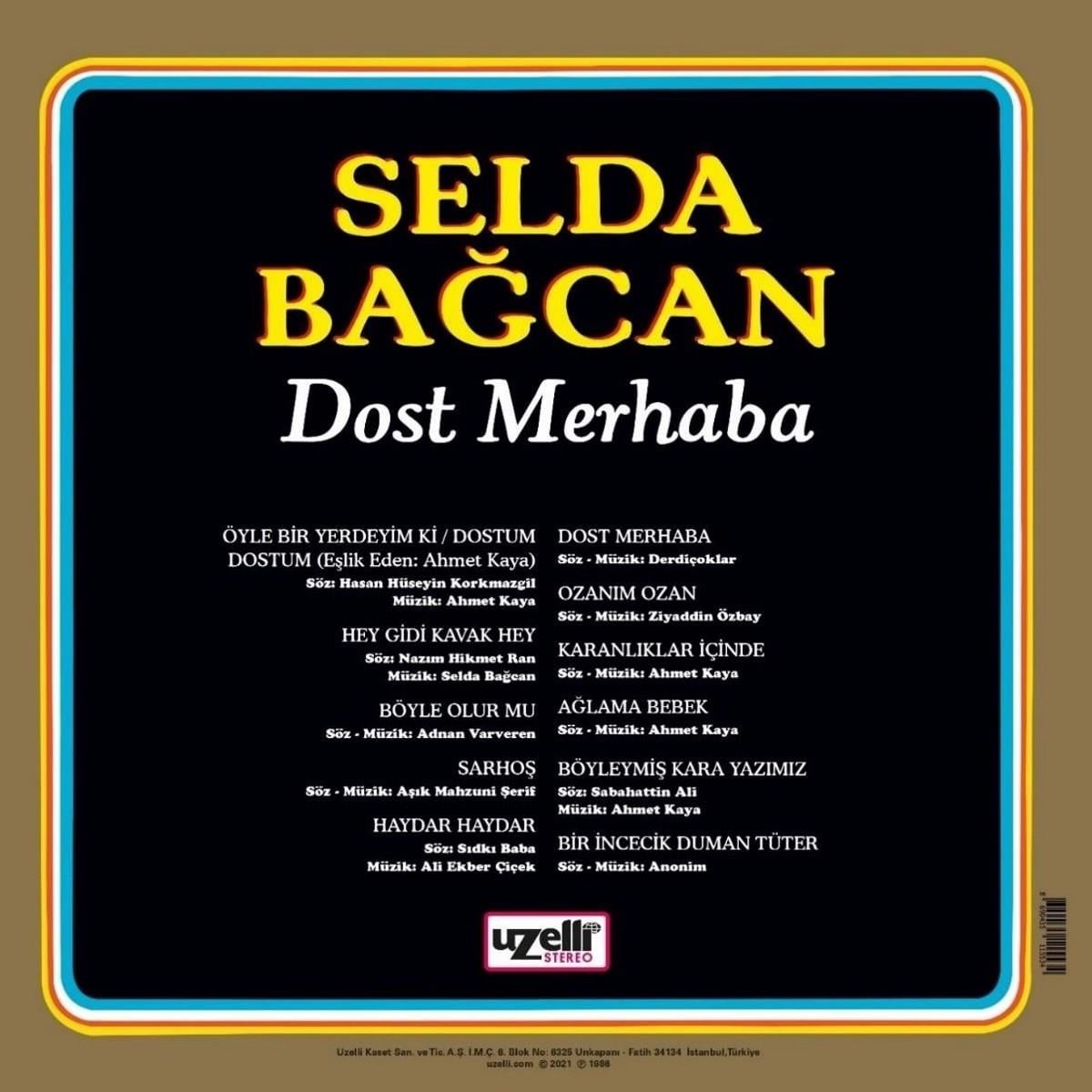 Selda Bağcan - Dost Merhaba Plak