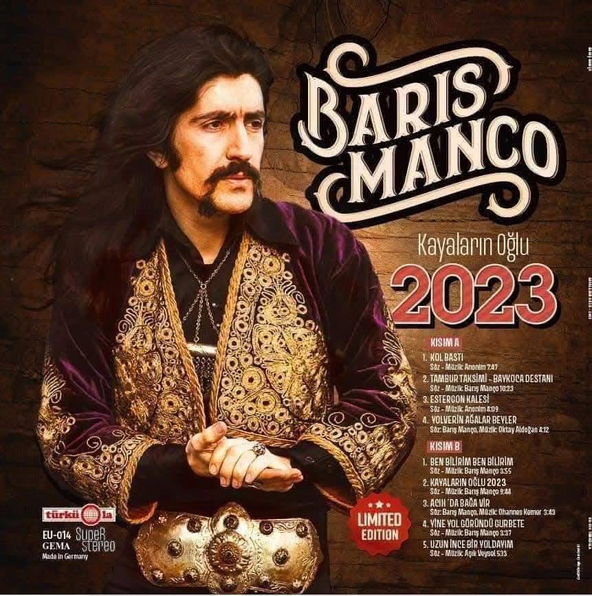 Barış Manço - Kayaların Oğlu 2023 (Türküola Almanya Baskı) Plak