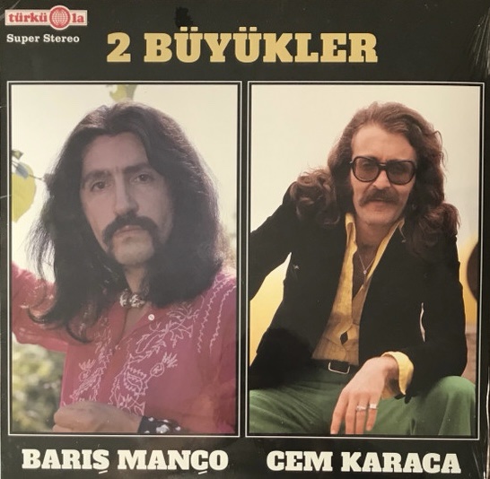 Barış Manço / Cem Karaca - 2 Büyükler (Almanya Türküola Baskı) Plak