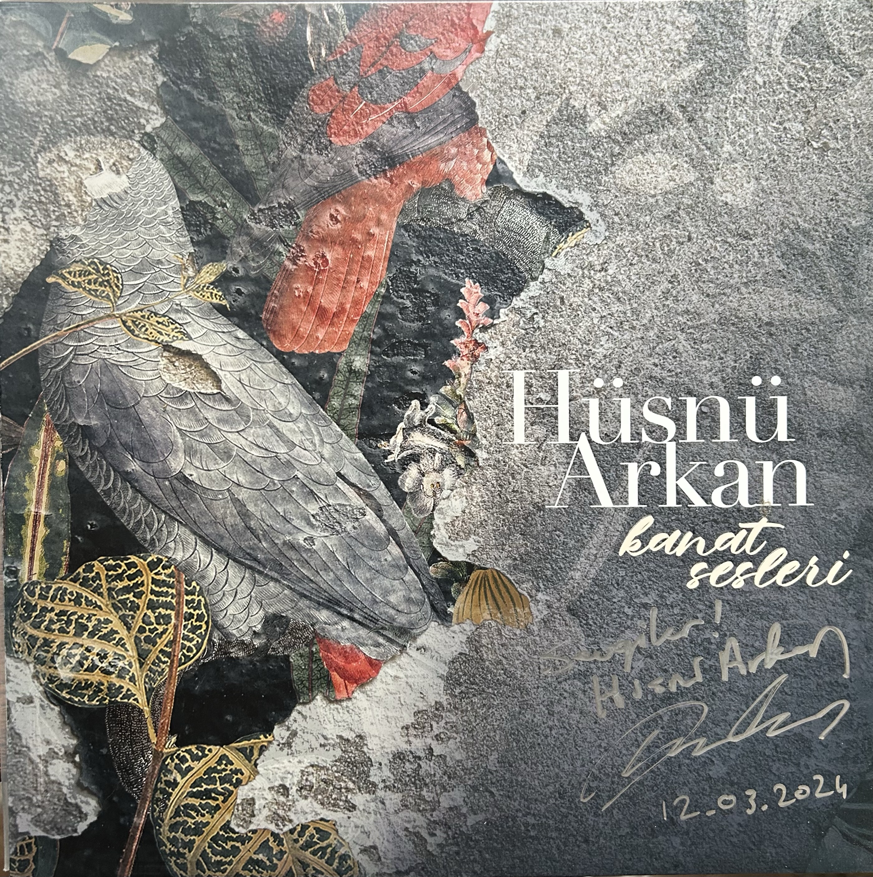 Hüsnü Arkan - Kanat Sesleri (Islak İmzalı) Plak