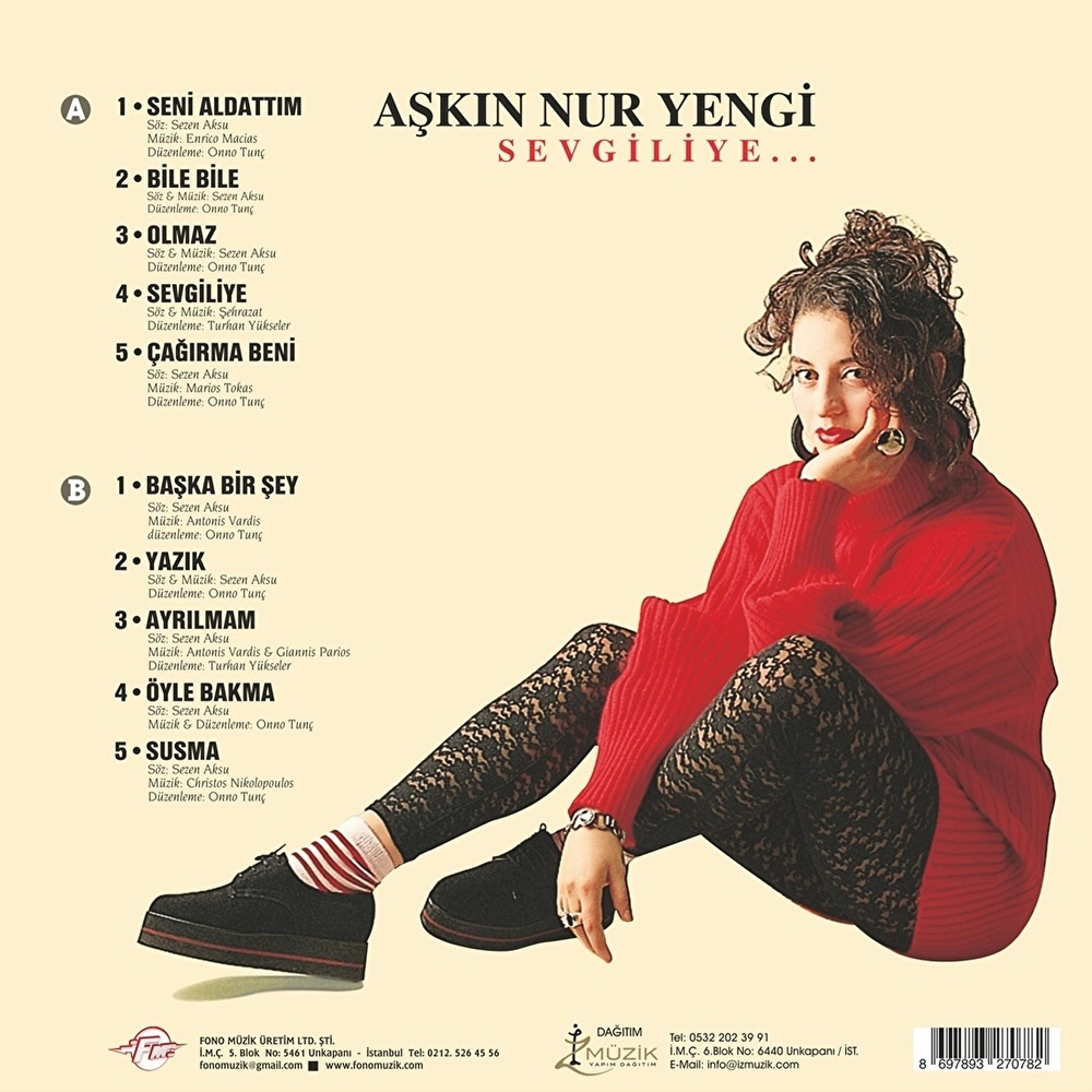 Aşkın Nur Yengi (Renkli Özel Baskı) Plak