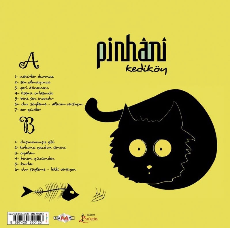 Pinhani - Kediköy (Renkli Özel Baskı) Plak