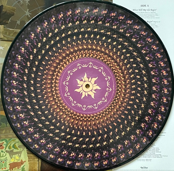 Tangled / Rapunzel - Songs From Tangled (Zoetrope) Plak
