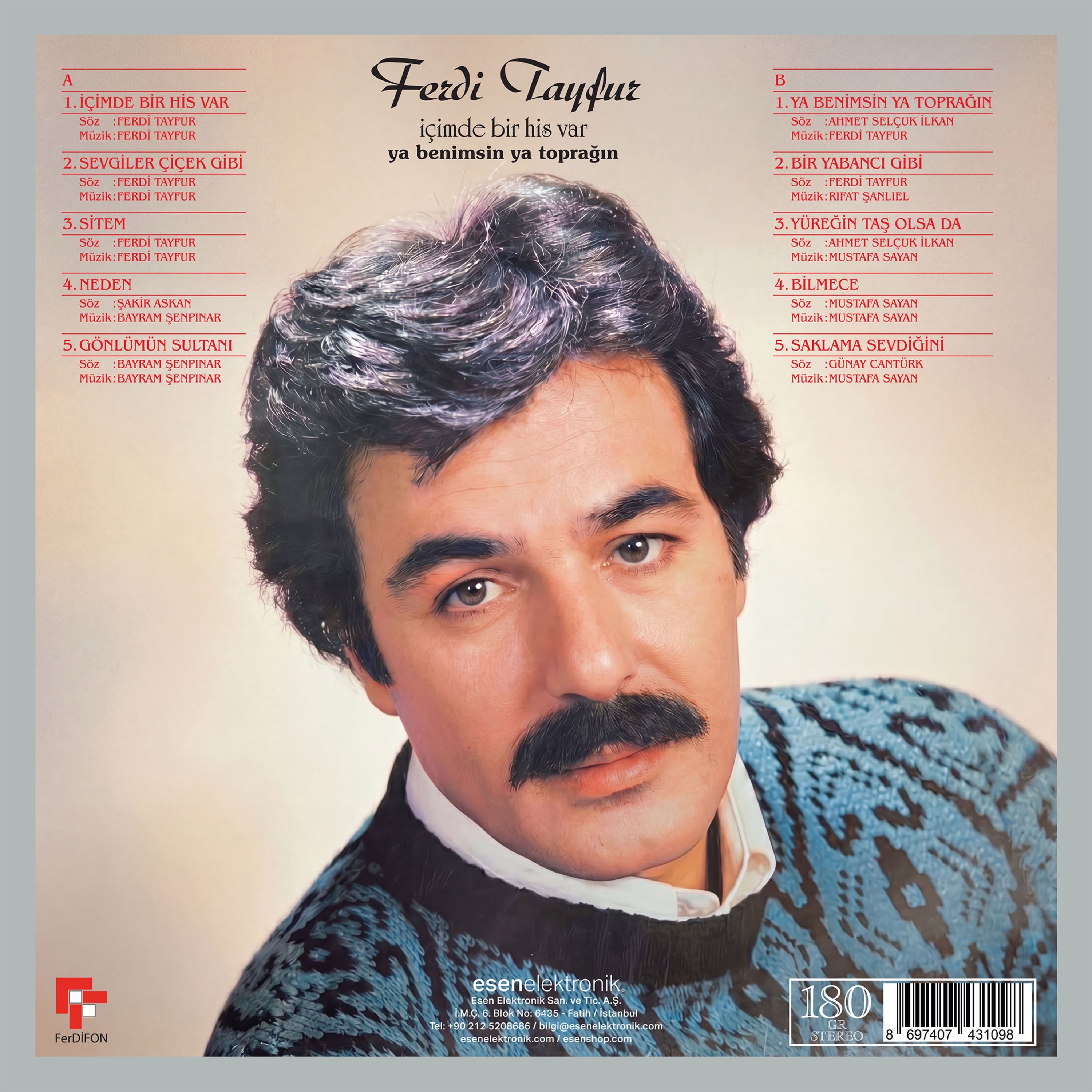 Ferdi Tayfur - İçimde Bir His Var