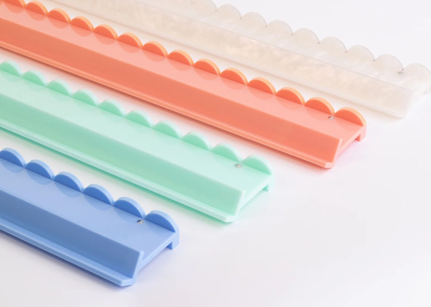 Scalloped Acrylic Racks