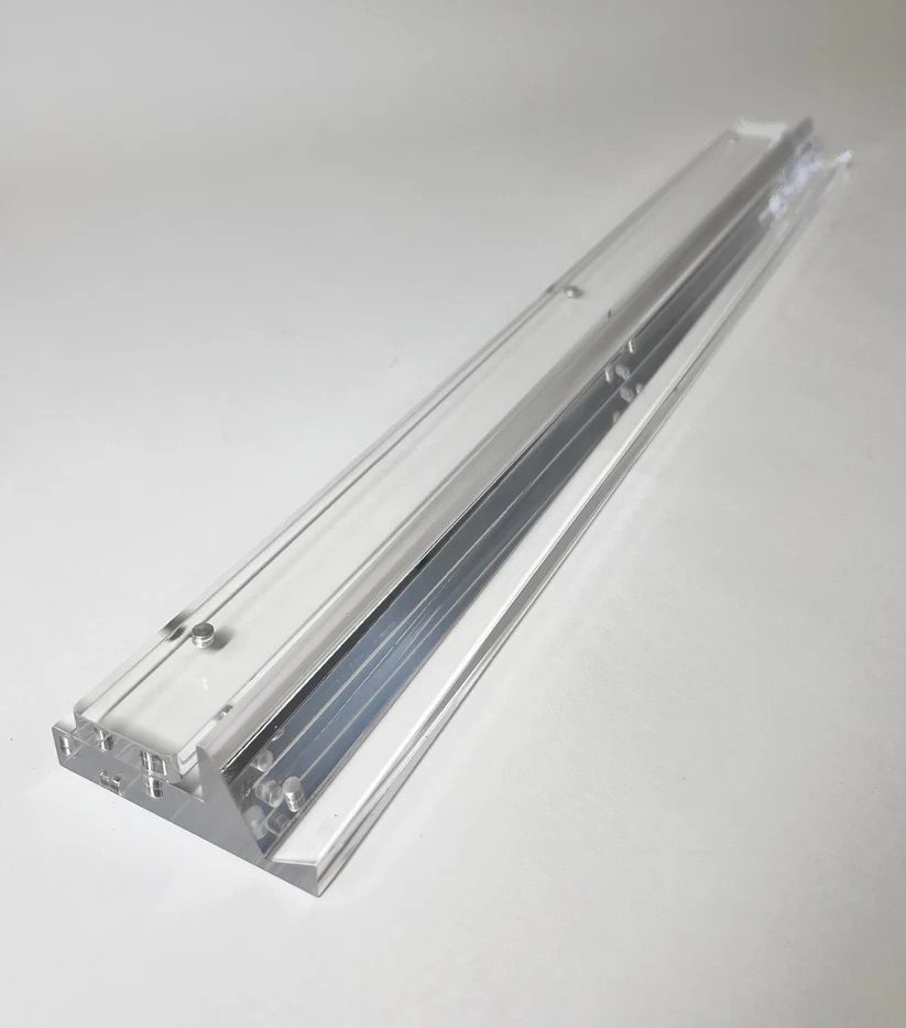 20" Acrylic Mahjong Racks w/ Strong Magnetic Pusher – Clear