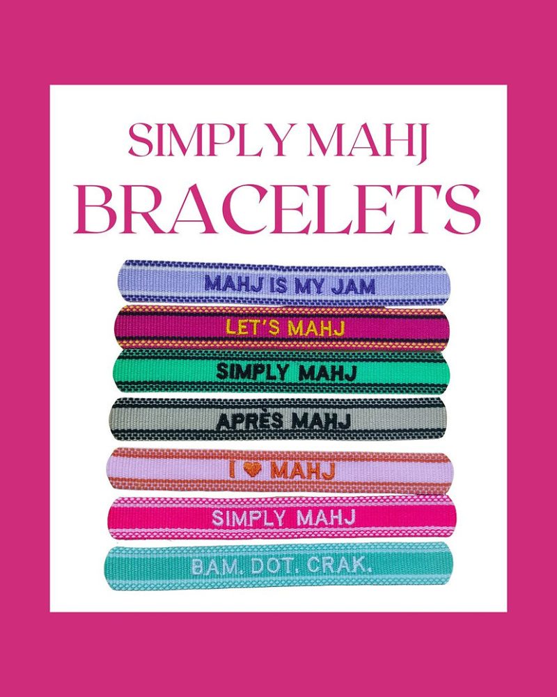Handmade Woven Embroidered Bracelets with Tassels