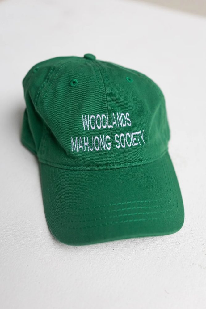 Woodlands Mahjong Society Cap – Green