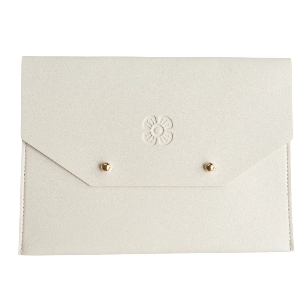 Card Clutch - Ivory