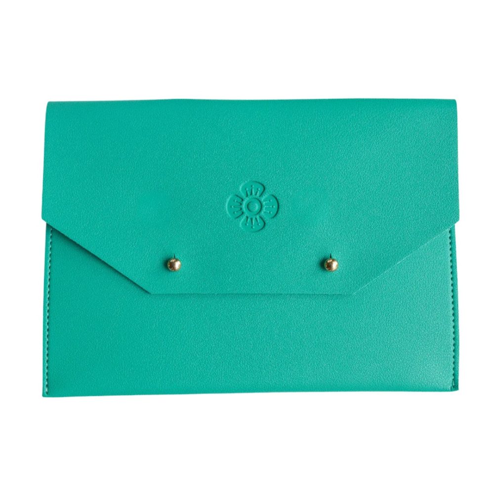 Card Clutch - Teal