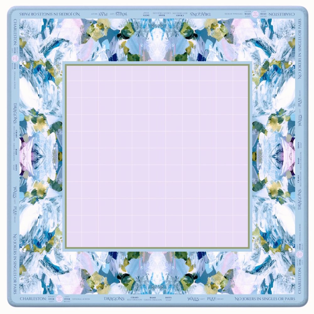 Pink Winds Mahjong Mat
