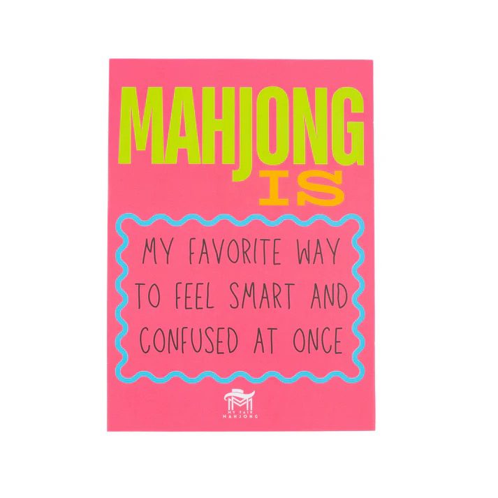 MAHJONG SHUFFLE CARD | Mahjong Is Series | FEEL SMART AND CONFUSED